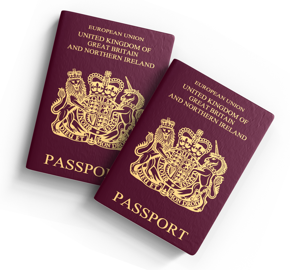 2nd UK passport image